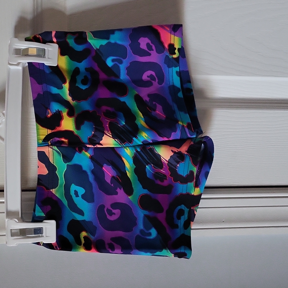 Girls gymnastics spandex shorts